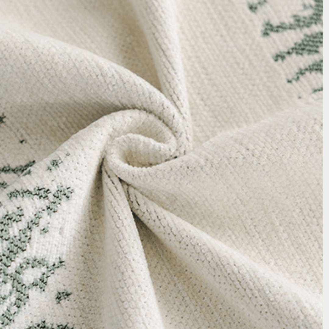 Elegance Chenille Sofa Cover :[EM-SC-10] (Coffee)