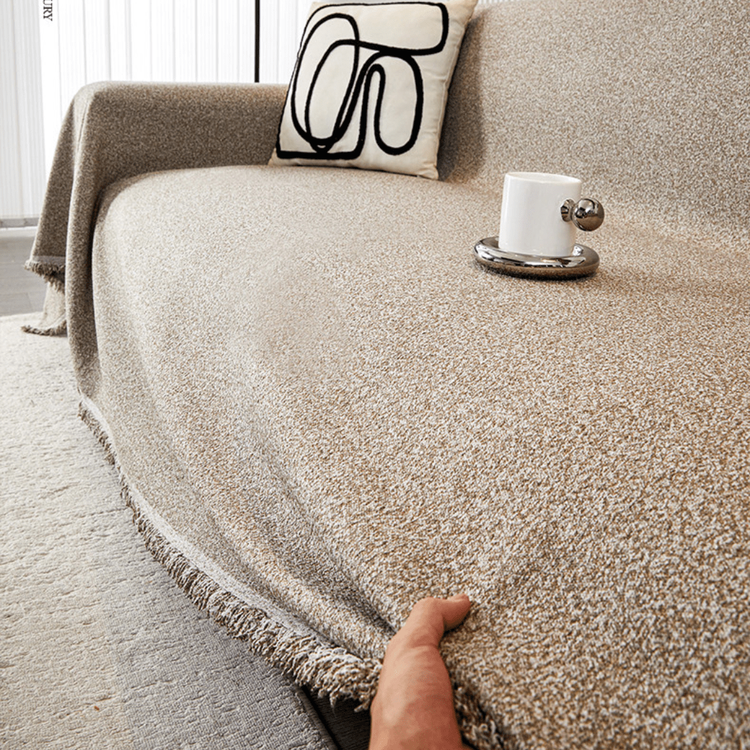 Elegance Chenille Sofa Cover : [EM-SC-04]