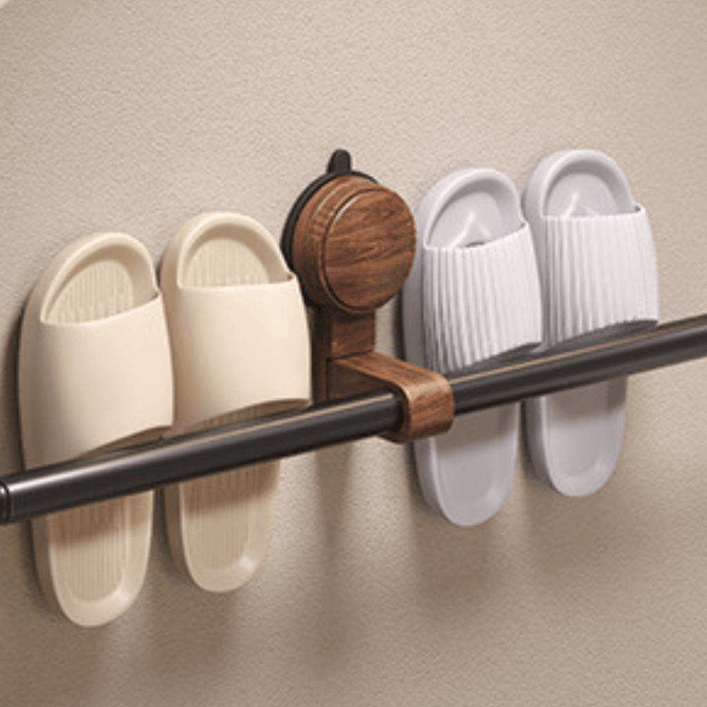 Multi-Purpose Plastic Vacuum Suction Storage Hang Bar (60cm)