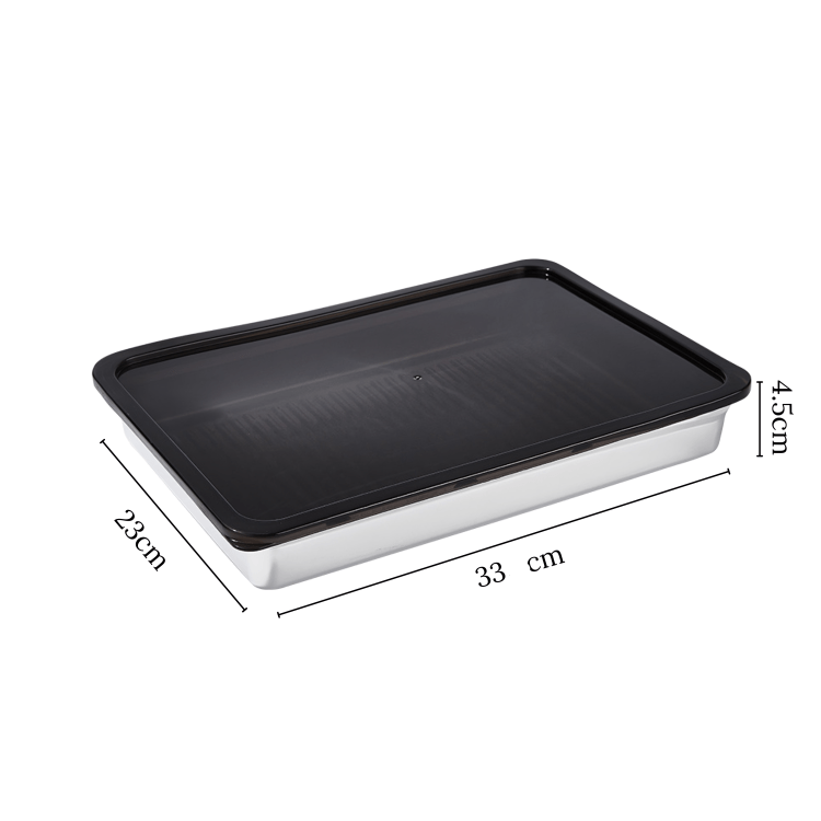 Stainless Steel Food Preservation Box with Dust Free Silicone Lid