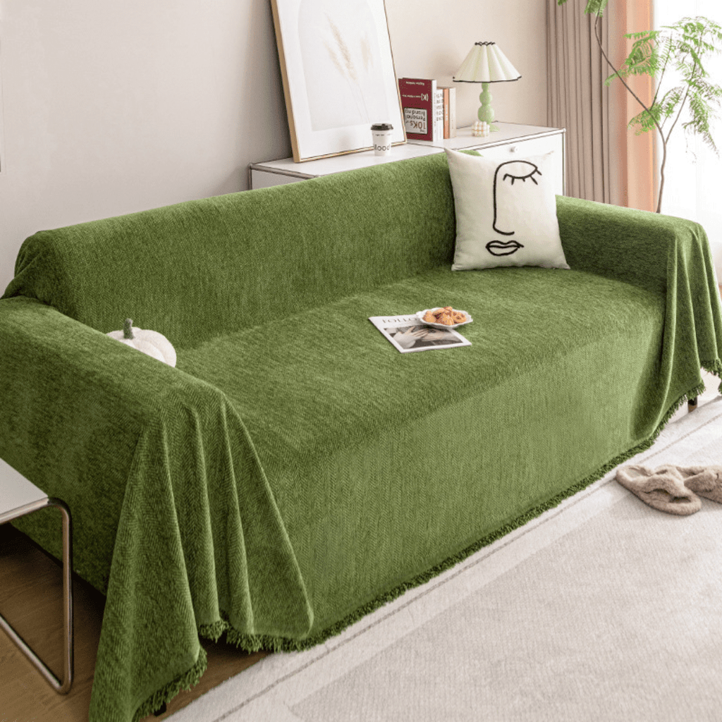 Elegance Chenille Sofa Cover : [EM-SC-13]