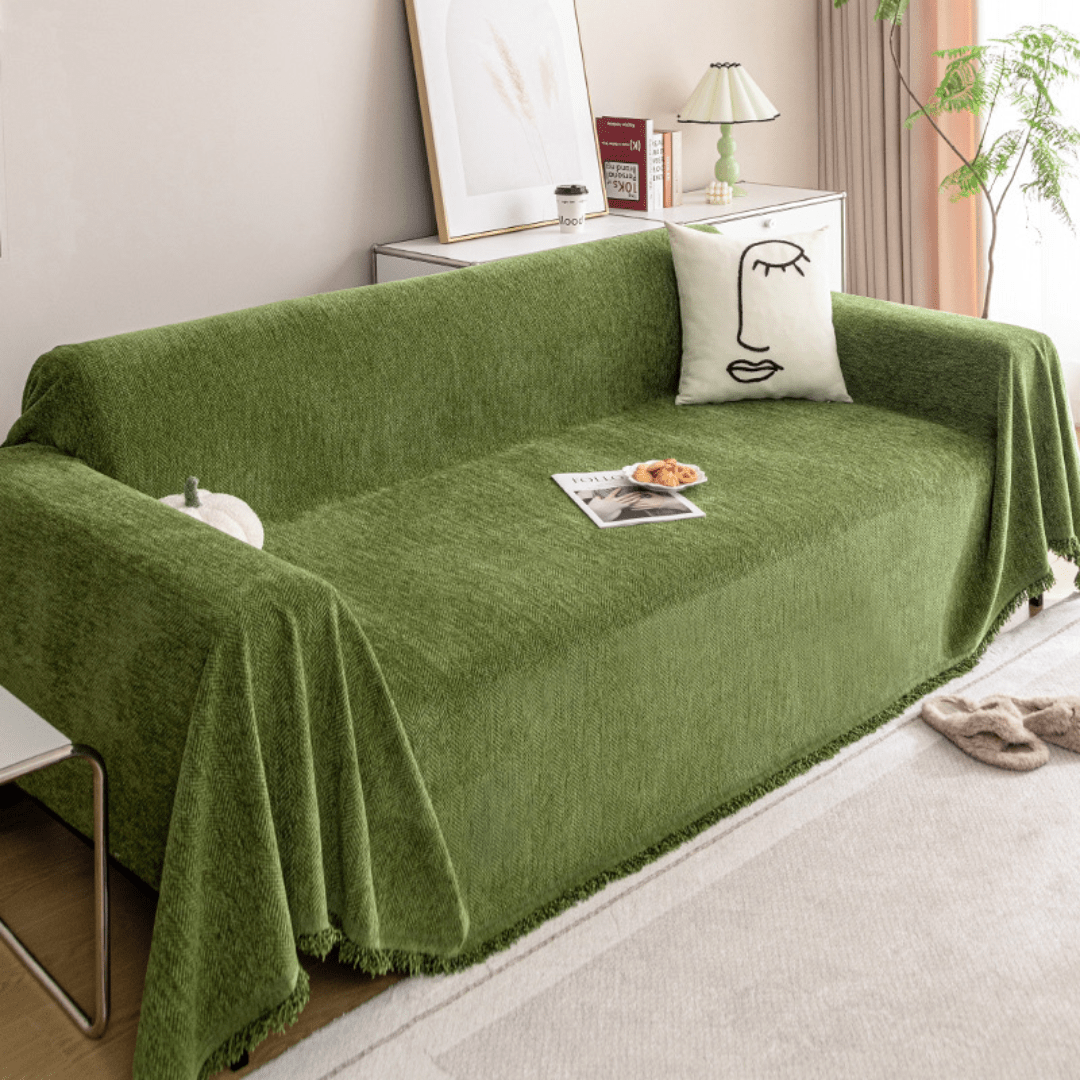 Elegance Chenille Sofa Cover : [EM-SC-13]