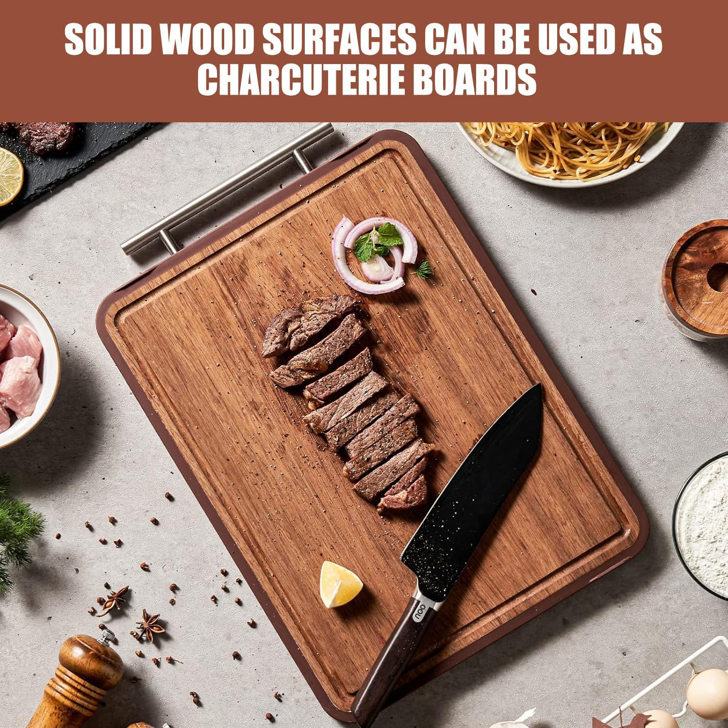 Premium Double Sided Chopping Board (40 cm)