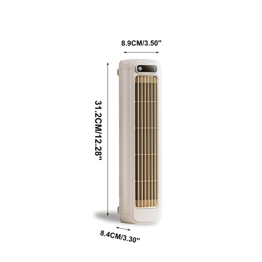 Magnetic Suspension Wall-Mount & Standing Fan with Quiet Cooling