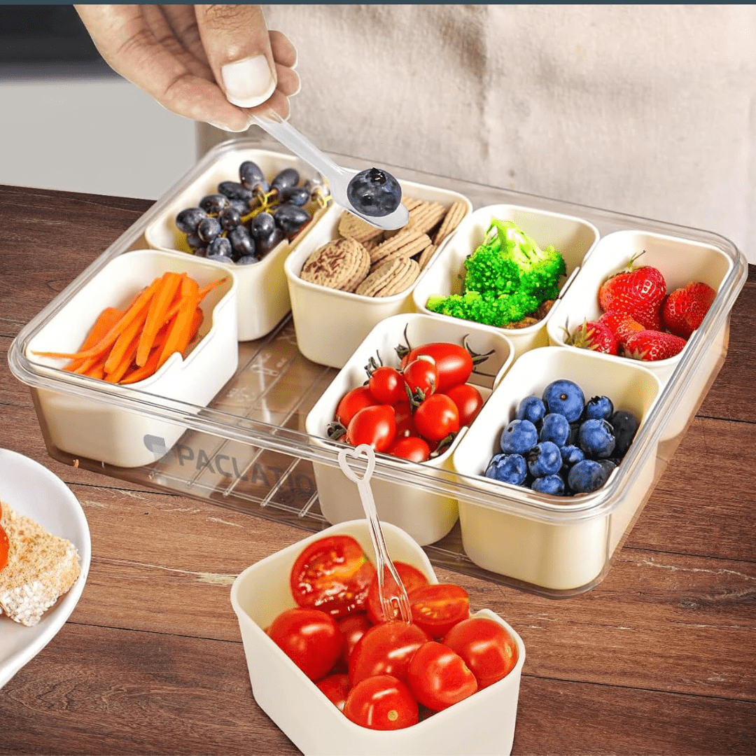 Portable Grid Food Storage Box