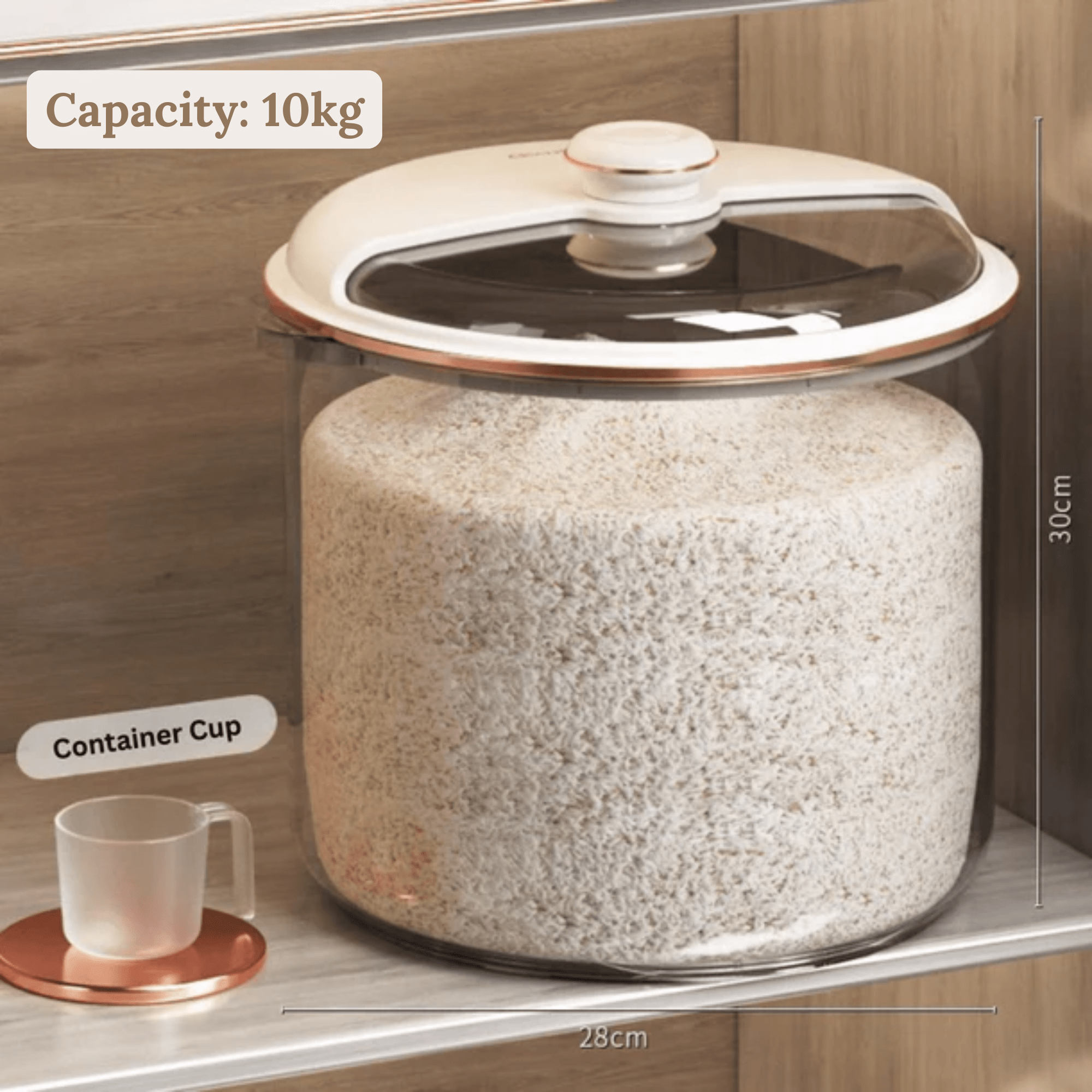 Clear View Multipurpose Storage Container