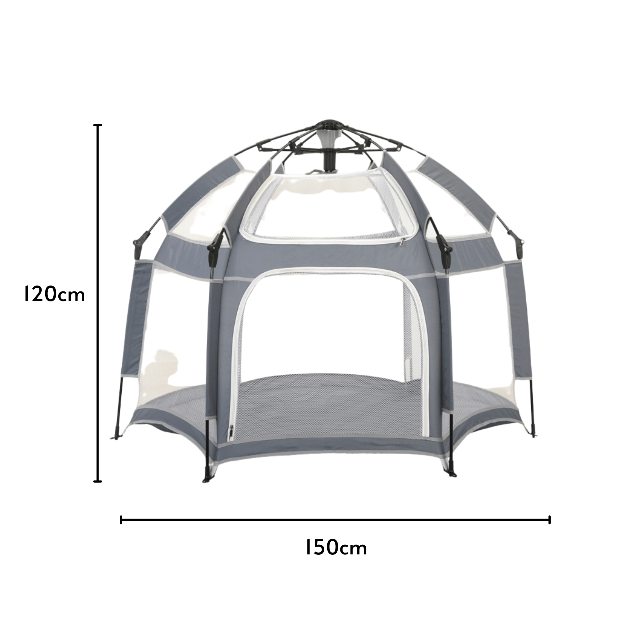 Multi-Functional Portable Baby Playpen Tent with Canopy