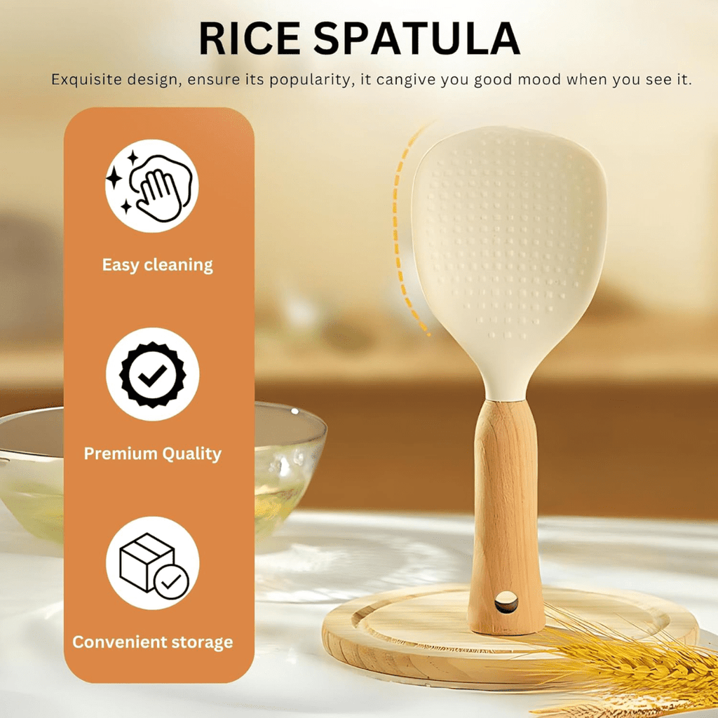 Silicone Non-Stick Rice Spoon