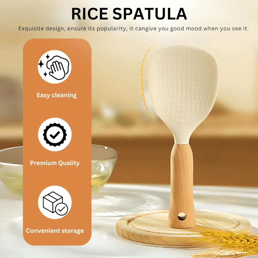 Silicone Non-Stick Rice Spoon