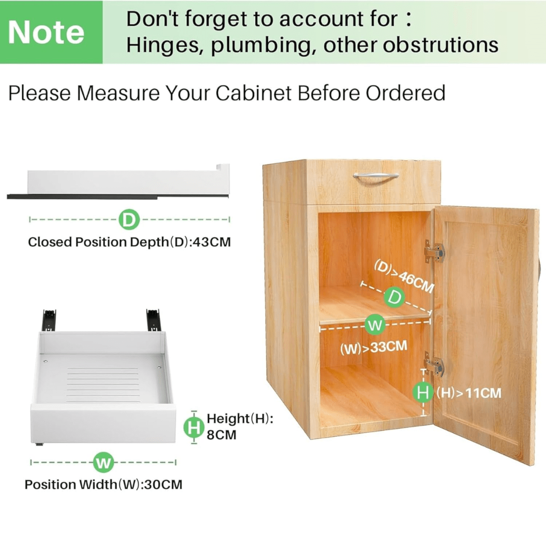 Slide Ease Kitchen Drawer Rack