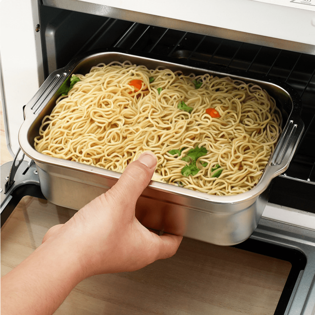 Multifunctional Vacuum-Sealed Stainless Steel Food Storage Container(1600ml)
