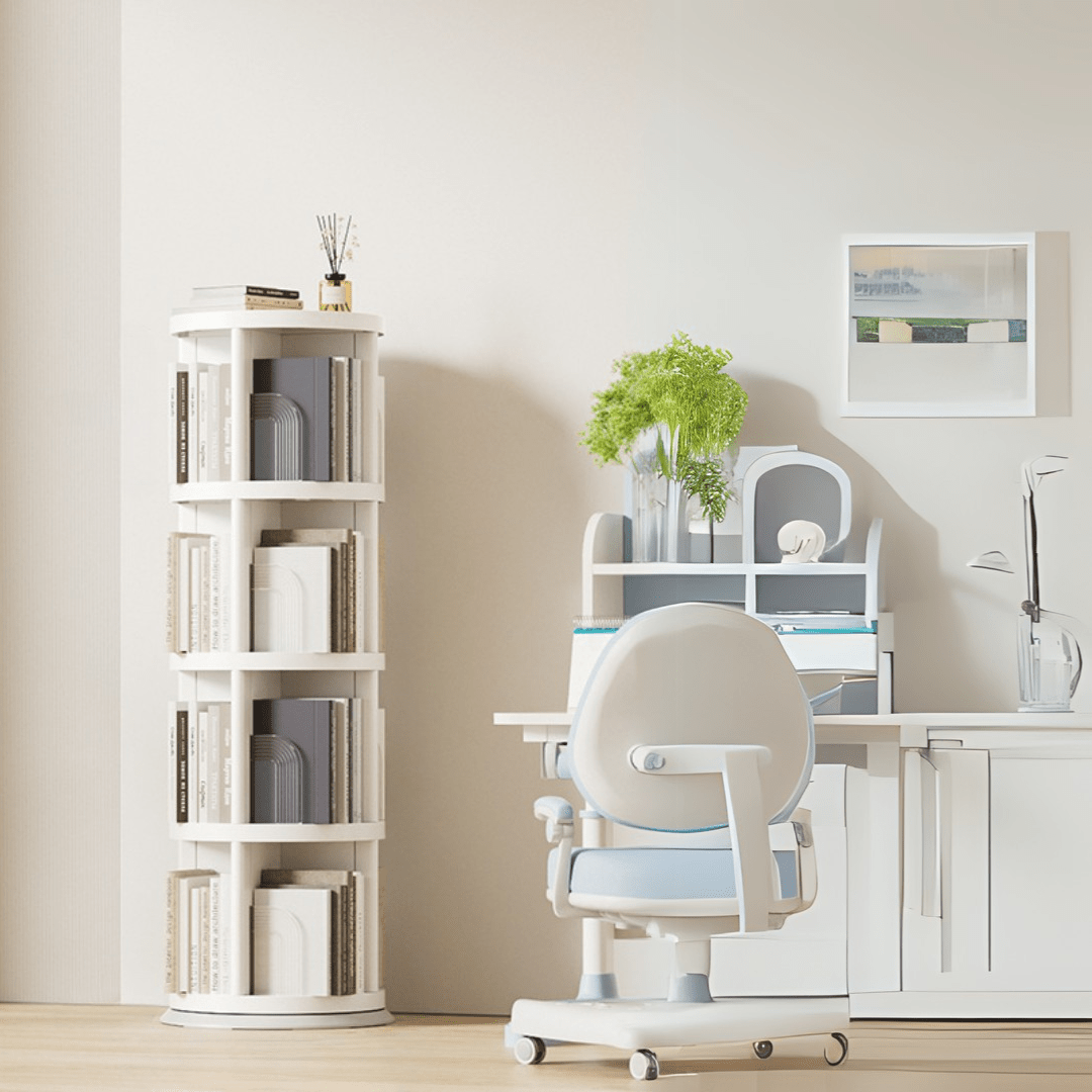Multi-Tier Plastic Book Storage Cabinet(43cm)