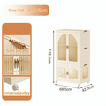 Foldable Double Door Storage Wardrobe Closet