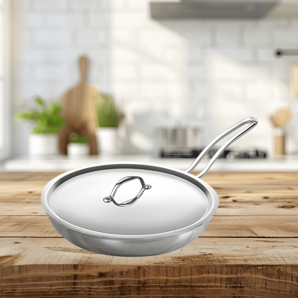 Stainless Steel Non-Stick Tri-Ply Frying Pan(24cm)