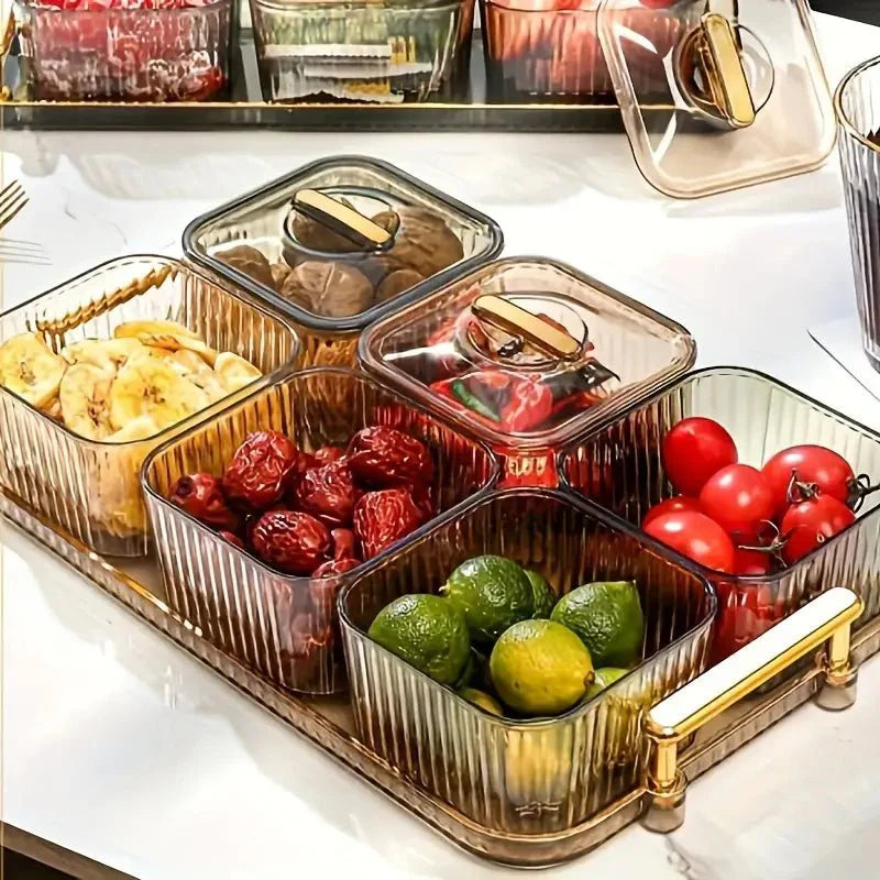 Luxury Serving Tray With Bowls