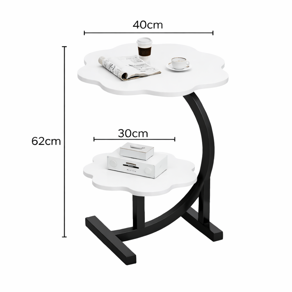 Multi-Purpose Wooden Bedside and Sofa Side Table