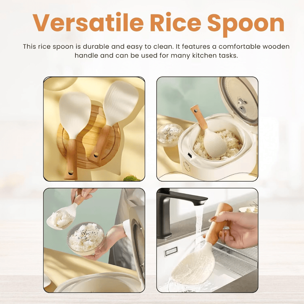 Silicone Non-Stick Rice Spoon