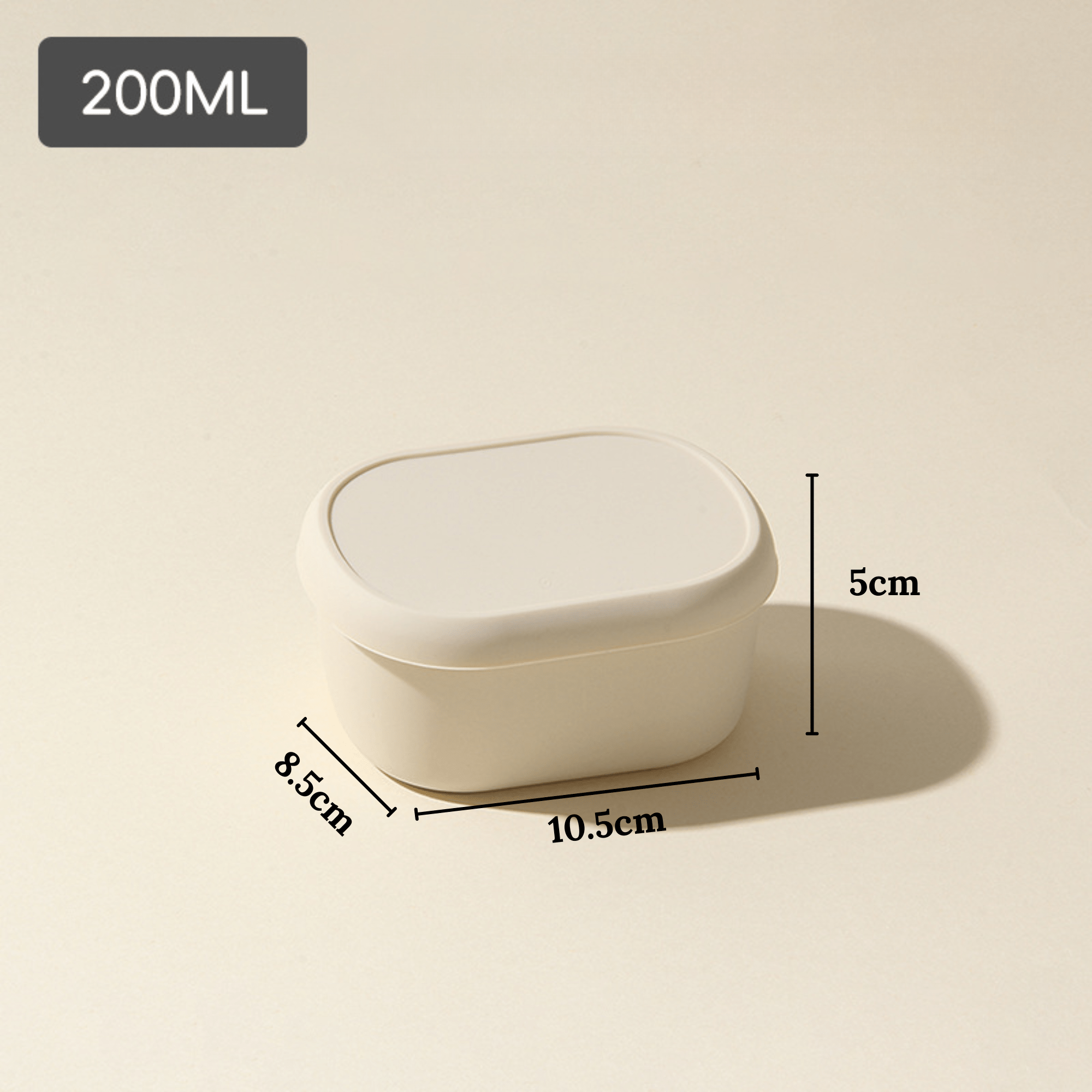 Multi-Use Silicone Food Storage Container with Lid for Daily Storage