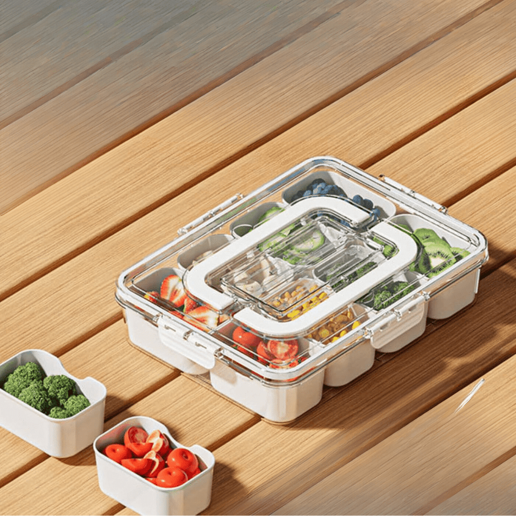 Portable Grid Food Storage Box