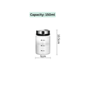 Stainless Steel Multi-Use Storage Dispenser with Adjustable Pours