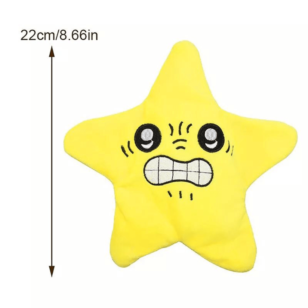 Interactive Bouncing Star Plush Toy