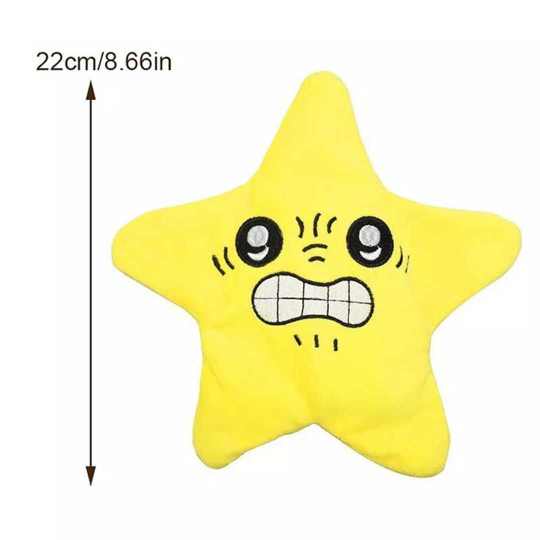 Interactive Bouncing Star Plush Toy