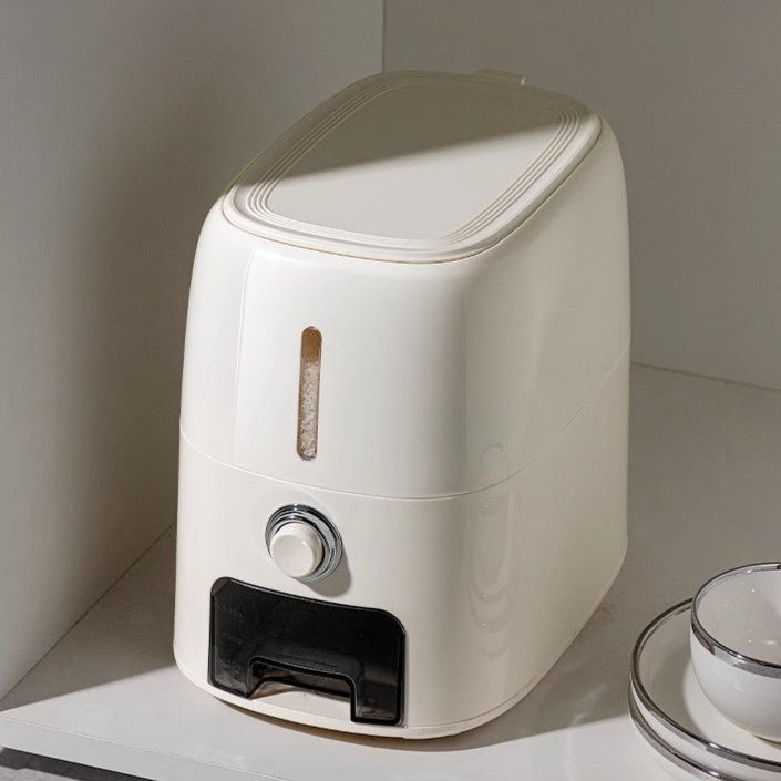 Multi-Purpose Airtight Rice Storage Container with Measuring Cup(10kg)