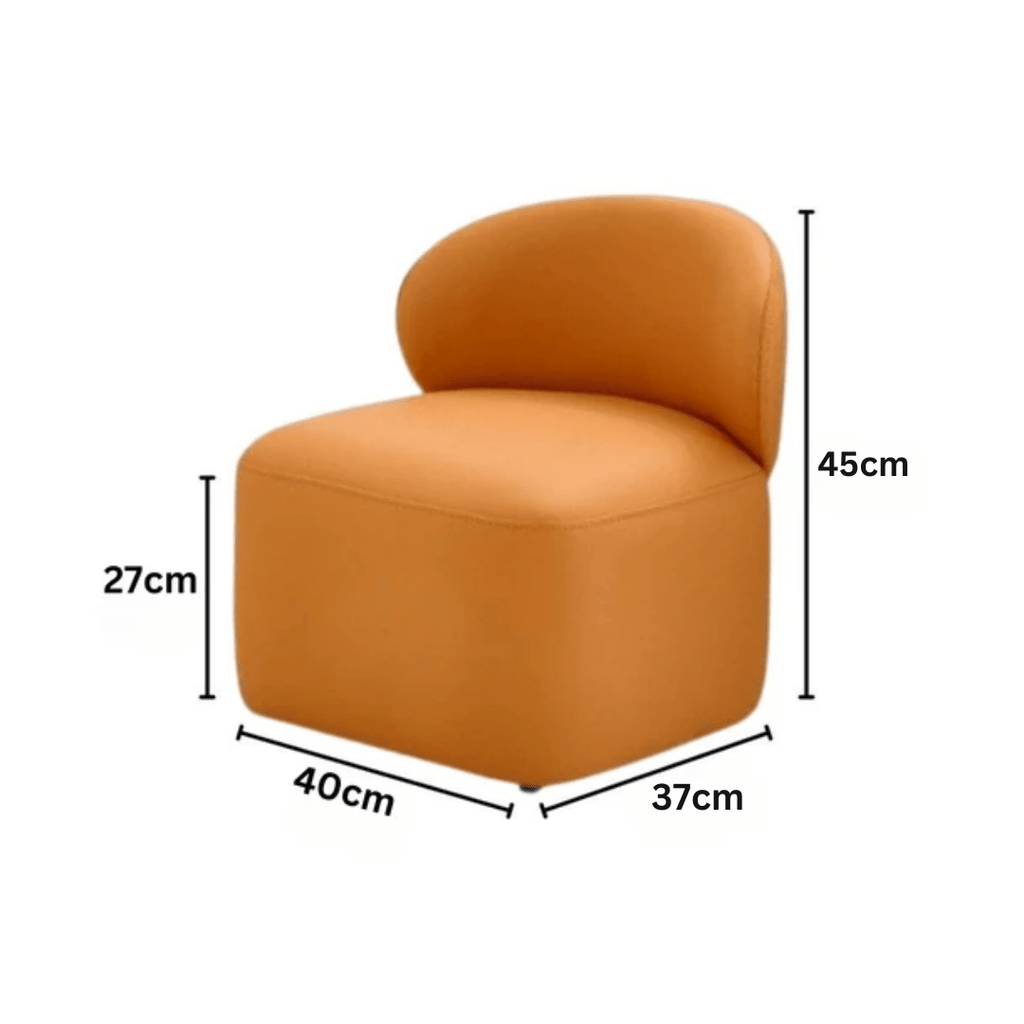 Compact Rolling Low Stool with Back Support