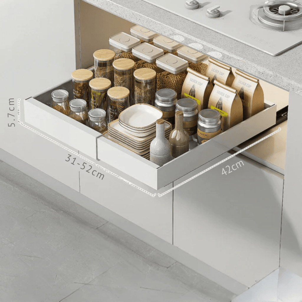 Slide-Pro Pull-Out Cabinet Organizer
