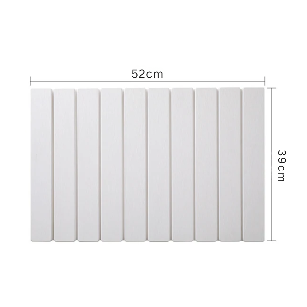 Foldable Super Absorbent Stone Non-Slip Multi-Purpose Drying Mat (52x39cm)
