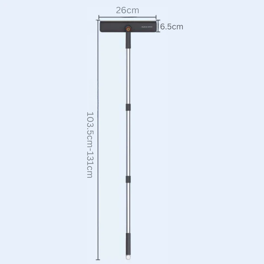 Multi-Functional 3-in-1 Telescopic Handle Glass Cleaning Tool