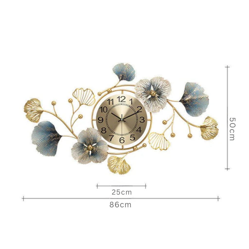 Luxury Decorative Wall Clock to Enhance Living Room Ambience
