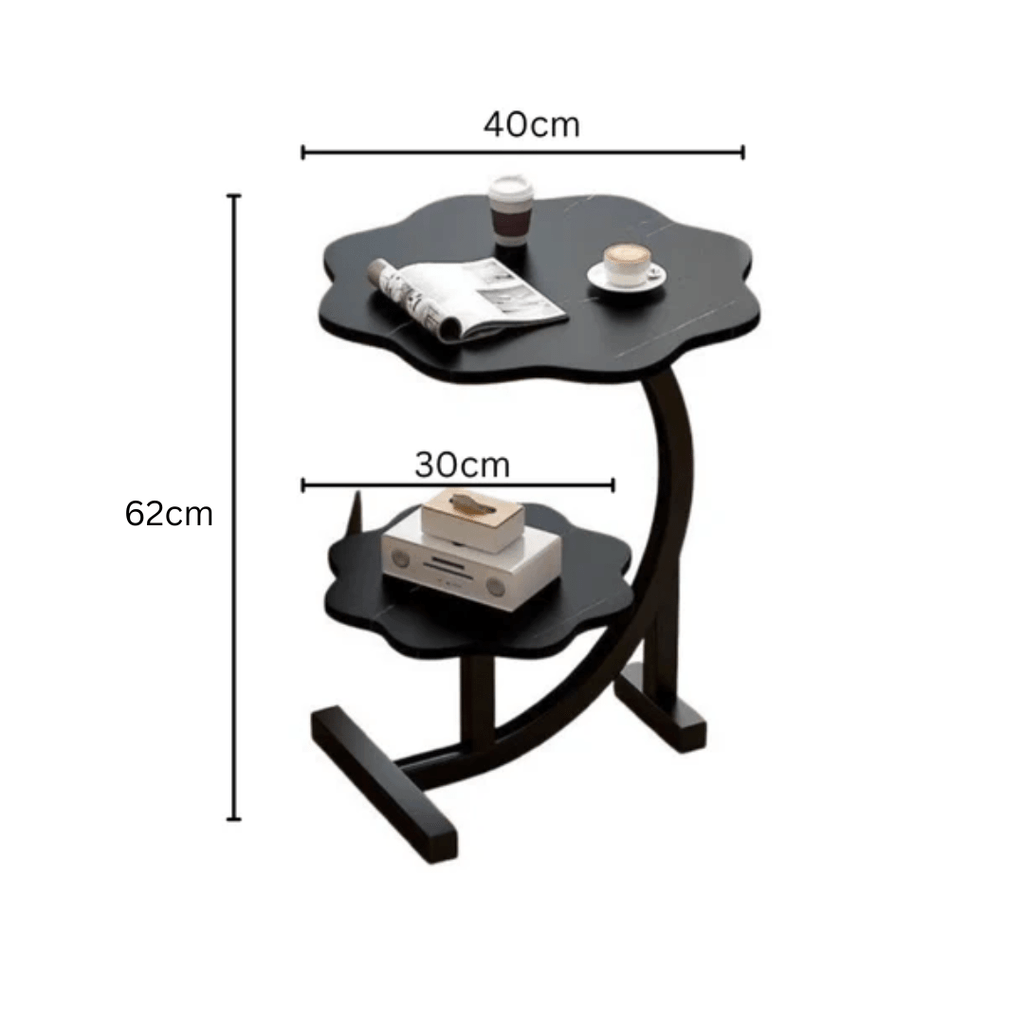 Multi-Purpose Wooden Bedside and Sofa Side Table