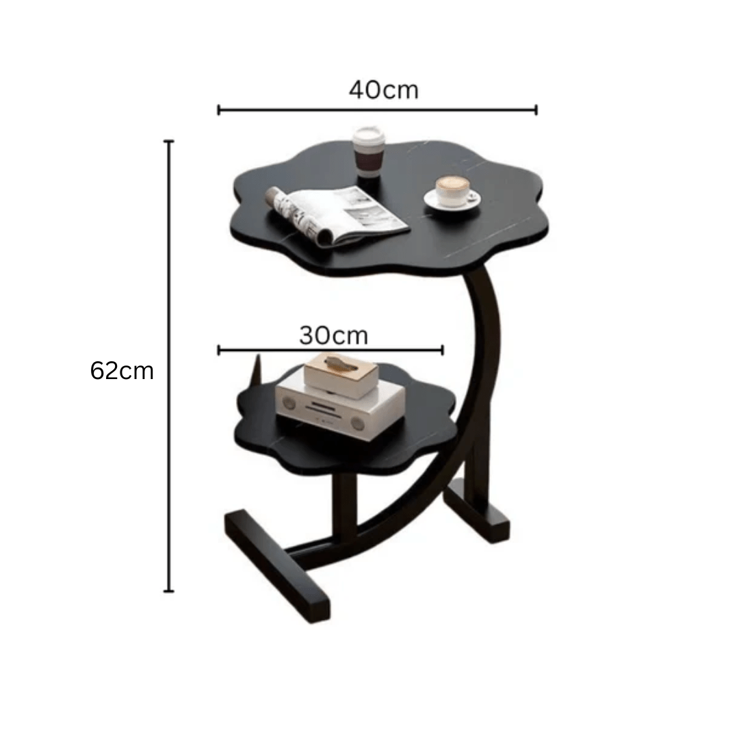 Multi-Purpose Wooden Bedside and Sofa Side Table