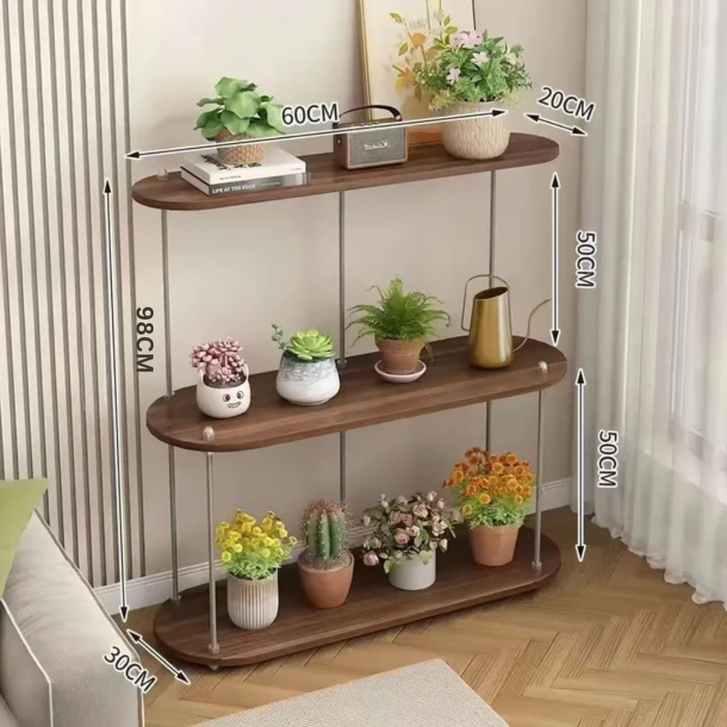 Modern Indoor Flower Rack for Living Room & Balcony