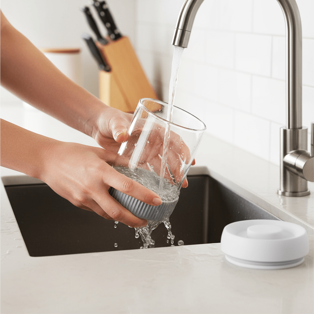 Premium Microwave Safe Borosilicate Glass Canister with Vacuum Lid(840ml)