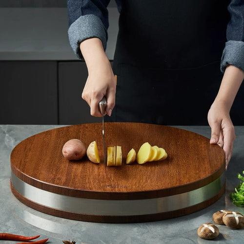 Double Edge Blackwood MasterChef Cutting Board with Handle (39 cm)