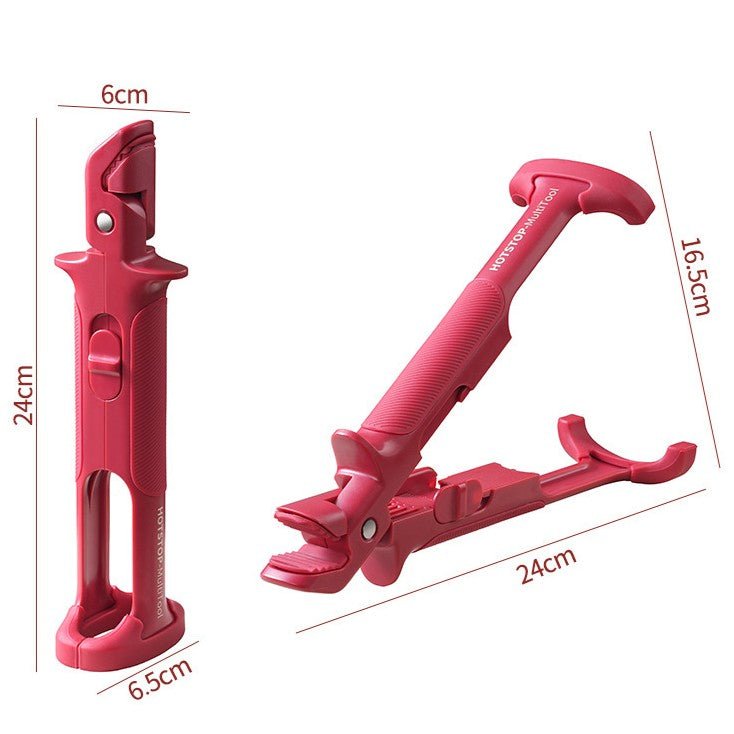 Dual Grip Silicone Multi-Angle Bowl Anti Scald Gripper
