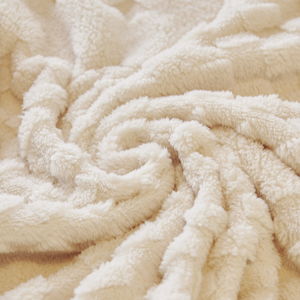 Elegant Plush Sofa Protector Throw