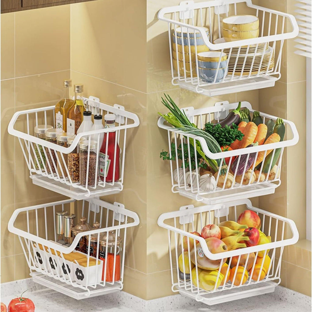Flexi-Store Stainless Steel Basket Rack