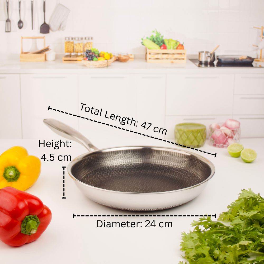Premium Non-Stick Honeycomb Pan