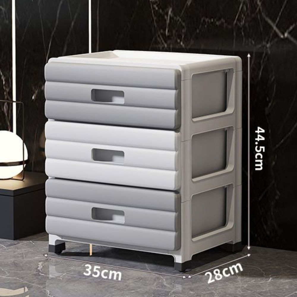 Modern Compact Rolling Drawer Organizer (35cm)