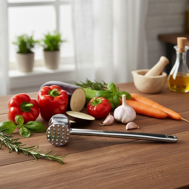 Heavy Duty Stainless Steel Dual Sided Spiked Hammer