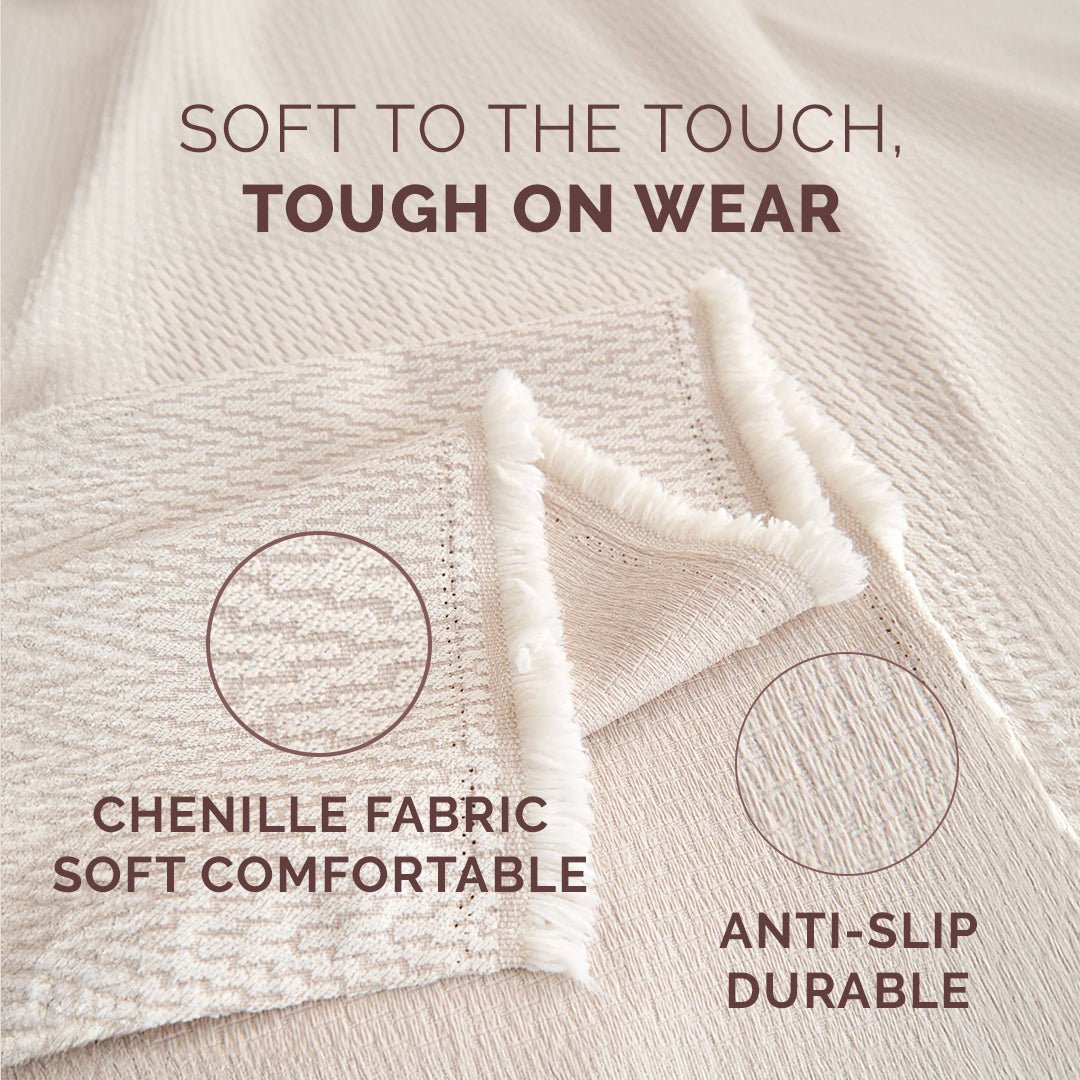Elegance Chenille Sofa Cover : [EM-SC-11]