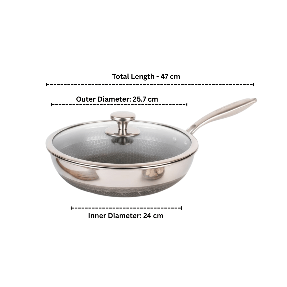 Premium Non-Stick Honeycomb Pan