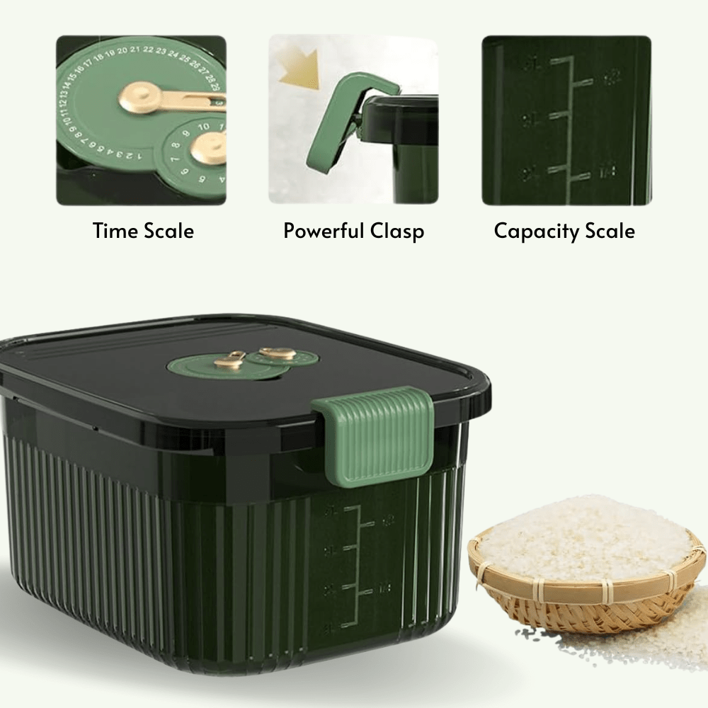 Multi-Purpose Plastic Airtight Food Storage Container With Lid(5Kg)