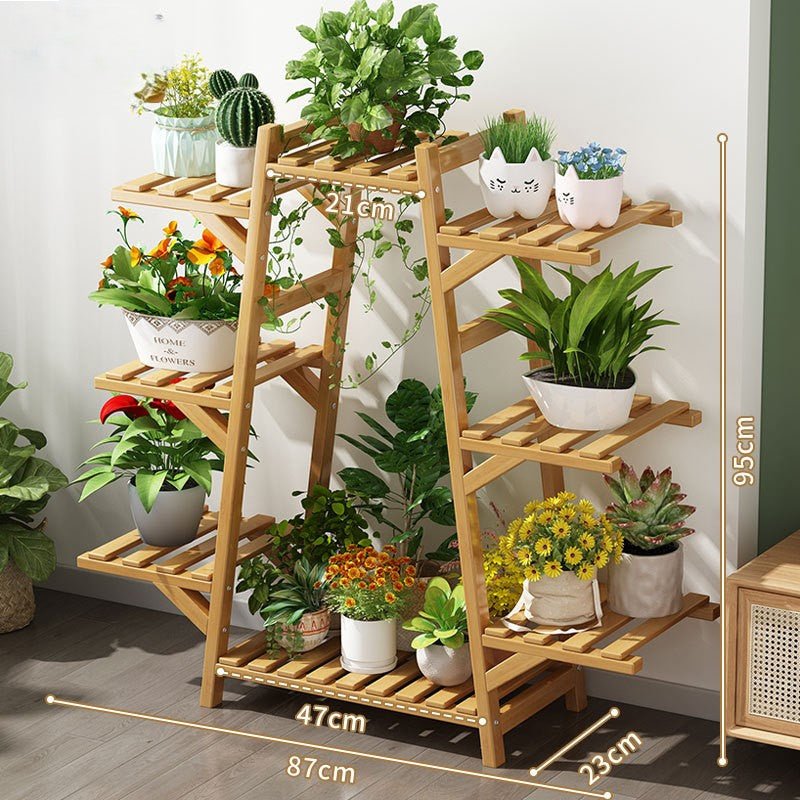 Multi-Layer Floor-Standing Plant Display Stand