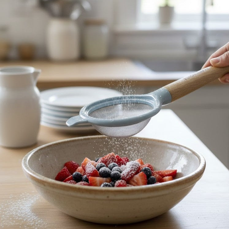 Multi-Purpose Stainless Steel Fine Mesh Kitchen Strainer