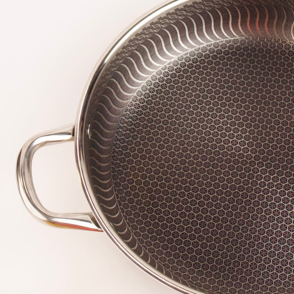 Multi-Purpose Stainless Steel Honeycomb Cooking Pot(28cm)