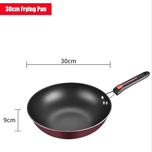 Non Stick Aluminum Cookware Set with Glass Lid (Set of 3)